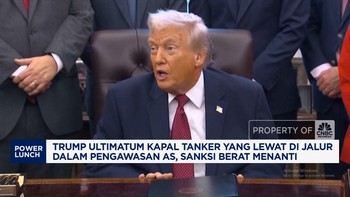 Video: Trump Ultimatum Kapal Tanker di Jalur Dalam Pengawasan AS