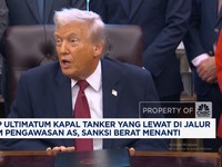 Video: Trump Ultimatum Kapal Tanker di Jalur Dalam Pengawasan AS