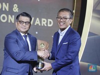 BNI Raih Excellence in Monetary Policy Support CNBC Indonesia Awards
