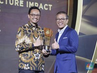Berkontribusi Besar, PTPP Raih National Infrastructure Impact Awards