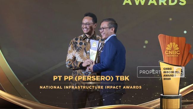 Berkontribusi Besar, PTPP Raih National Infrastructure Impact Awards