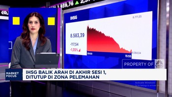 Video: Rupiah Menguat Tapi IHSG Anjlok & Tinggalkan Level 8.700