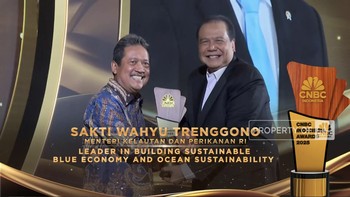 Video: Majukan Ekonomi Biru, Sakti Wahyu Trenggono Dapat Penghargaan