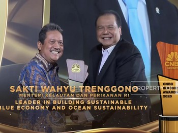 Video: Majukan Ekonomi Biru, Sakti Wahyu Trenggono Dapat Penghargaan