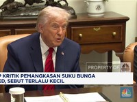 Video: Trump Kritik Pemangkasan Suku Bunga the Fed Terlalu Kecil