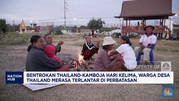 Video: Bentrokan Thailand-Kamboja Hari 5, Warga Thailand Terlantar