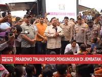 Video: Prabowo Tinjau Posko Pengungsian di Jembatan Aceh Tamiang