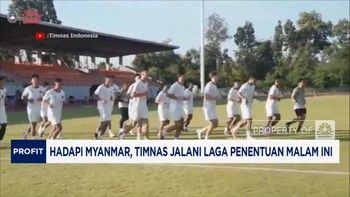 Video: Hadapi Myanmar, Timnas Jalani Laga Penentuan Malam Ini