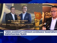 Video: Dorong Tranformasi Hijau,Telkom Raih CNBC Indonesia Awards 2025