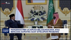 Video: Pangeran MBS Ucap Belasungkawa ke Prabowo Atas Bencana Sumatra