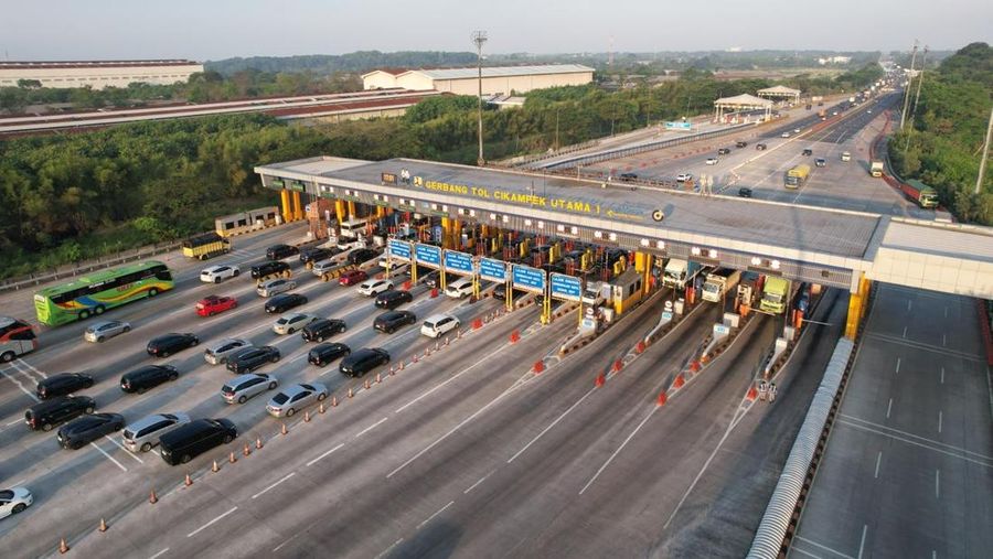Gerbang Tol Cikampek Utama. (Dok. Jasa Marga)