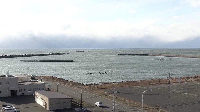 Jepang mencabut peringatan tsunami beberapa jam setelah gempa bumi mengguncang wilayah timur laut negara itu pada Jumat (12/12/2025). (Tangkapan Layar Video Reuters NIPPON TV/JAPAN)