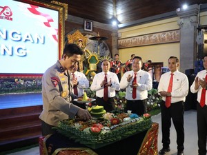 Kapolda Bali Hadiri Syukuran HUT Korps Reserse Polri