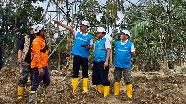PLN Kebut Perbaikan Jalur Listrik Langsa-Pangkalan Brandan Aceh