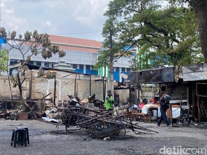 Polda Metro Berikan Bantuan Ringankan Pedagang di Kalibata