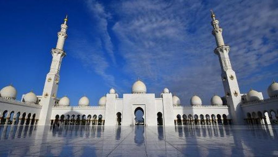 Sheikh Zayed Grand Mosque. AFP/GIUSEPPE CACACE