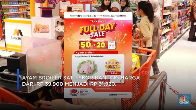 Video: Ayam Broiler Bantimng Harga Moms! Cek di Transmart