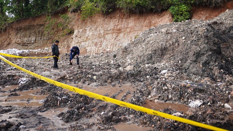 Direktorat Jenderal Penegakan Hukum ESDM mengambil langkah tegas untuk menghentikan aktivitas pertambangan liar di Kabupaten Muara Enim. (Dok. Gakkum ESDM)