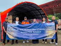 Pelita Air dan JNE Perkuat Aksi Kemanusiaan untuk Masyarakat Sumatra