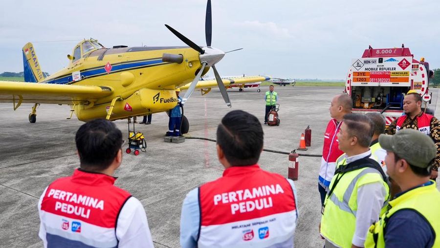 Pertamina kirim BBM ke Bener Meriah melalui Pesawat Air Tractor