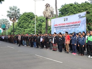 Gelar Apel Harkamtibmas, Kapolres Jakpus Tekankan Sinergi Jaga Keamanan