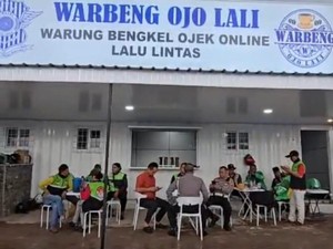 Video: Ojol Medan Apresiasi Kakorlantas soal Fasilitas Warbeng Ojek Online