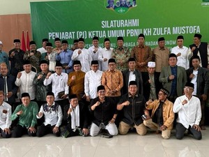 Pj Ketum PBNU KH Zulfa Silaturahmi dengan PWNU, PCNU, dan Banom Jabar