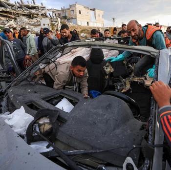 Potret Serangan Mematikan Israel, Bunuh Komandan Senior Hamas di Gaza