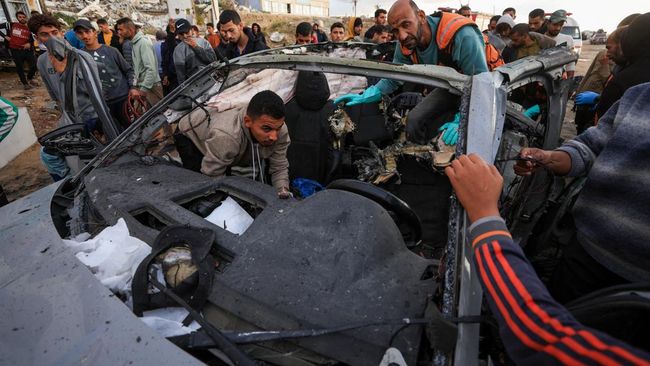 Potret Serangan Mematikan Israel, Bunuh Komandan Senior Hamas di Gaza