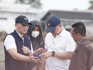 Menko Zulhas Tinjau Lahan Pertanian yang Terdampak Bencana Banjir di Bireuen