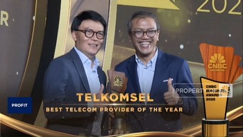 Video: Layani 157 Juta Pelanggan, Telkomsel Raih CNBC Awards 2025