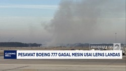 Video: Pesawat Boeing 777 Gagal Mesin Usai Lepas Landas