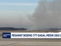 Video: Pesawat Boeing 777 Gagal Mesin Usai Lepas Landas