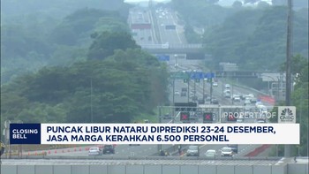 Video: Puncak Libur Nataru, Jasa Marga Kerahkan 6.500 Personel