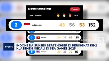 Video: Indonesia Peringkat Kedua Klasemen Medali SEA Games 2025