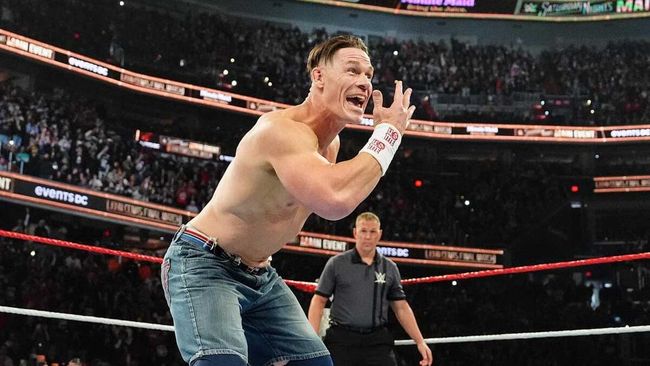 Legenda WWE John Cena Resmi Pensiun usai 20 Tahun Berkarir