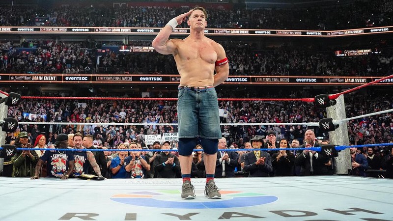John Cena resmi mengakhiri kariernya dari WWE setelah melakoni pertandingan terakhir pada Jumat waktu Amerika Serikat atau Sabtu (14/12/2025) dini hari WIB. (Dok. WWE)