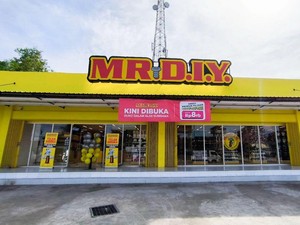 Pimpin Pertumbuhan Industri Ritel, MR.D.I.Y Resmikan Toko Ke-1.200