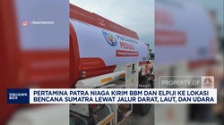 Video: Pertamina Patra Niaga Kirim BBM & Elpiji ke Bencana Sumatra