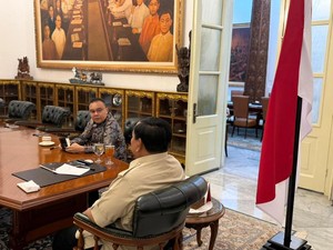 Prabowo dan Dasco Sempat Bertemu di Istana, Bahas Bencana dan Ekonomi
