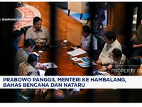 Video: Prabowo Panggil Menteri ke Hambalang Bahas Banjir & Nataru