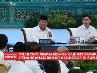 Video: Prabowo Pimpin Sidang Kabinet Paripurna, Bahas Banjir Sumatra