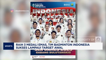 Video: Raih 3 Emas, Tim Badminton Indonesia Lampaui Target SEA Games