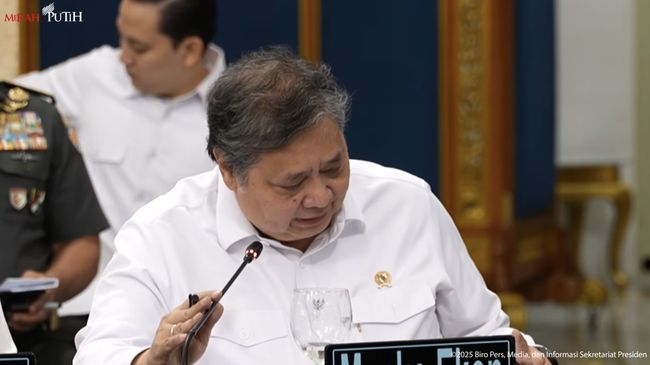 Airlangga Izin ke Prabowo, Bakal Pantau Ekonomi RI Sampai ke Keluarga