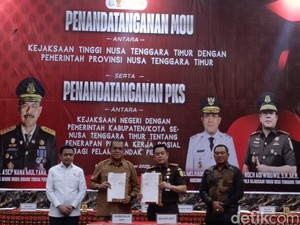 NTT Siapkan Pidana Kerja Sosial, Pemprov-Kejati Teken MoU
