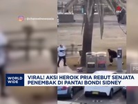 Video: Viral! Aksi Heroik Rebut Senjata Penembak di Pantai Bondi