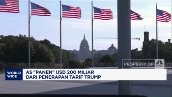 Video: AS Raup USD 200 Miliar dari Kebijakan Tarif Trump