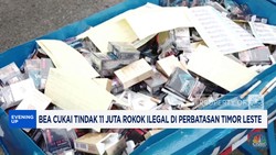 Video: Bea Cukai Tindak 11 Juta Rokok Ilegal di Perbatasan Timor Leste