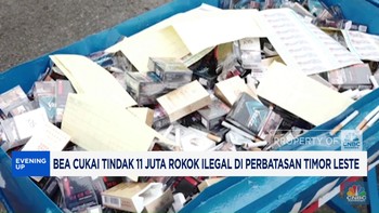 Video: Bea Cukai Tindak 11 Juta Rokok Ilegal di Perbatasan Timor Leste