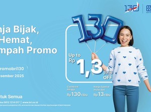 HUT BRI Ke-130 Hadirkan Banyak Cara buat Belanja Hemat hingga Rp 1,3 Juta